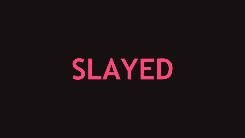 Slayed logo